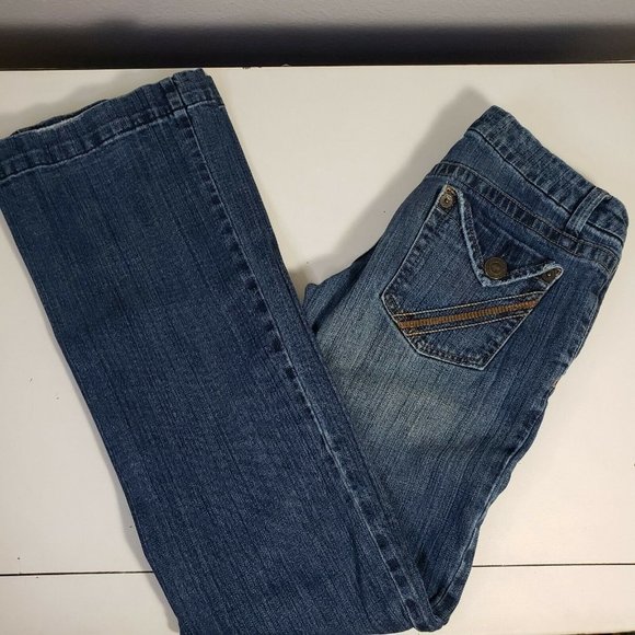 Fox Denim - Fox Denim Womens Blue Layla Straight Jeans Size 3